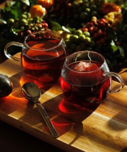tea, drink, cup, teacup, mug, hot tea, beverage, spoon, tea cup, light, sunlight, shadow, closeup